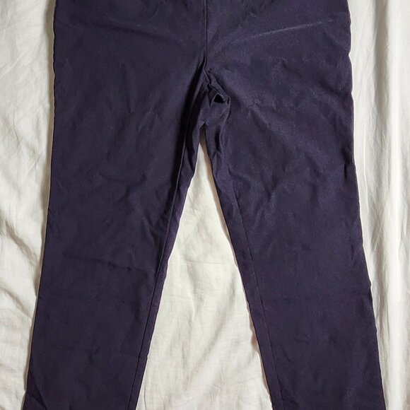 Lisettel Dress Pants Color Blue Pull-On Size 32x28 Lisette L Montreal - Picture 9 of 13